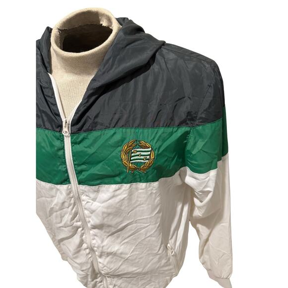 Vintage Hammarby IF Jacket Rare 2000s Bajen Ultras Scandinavian Football - Picture 2 of 7